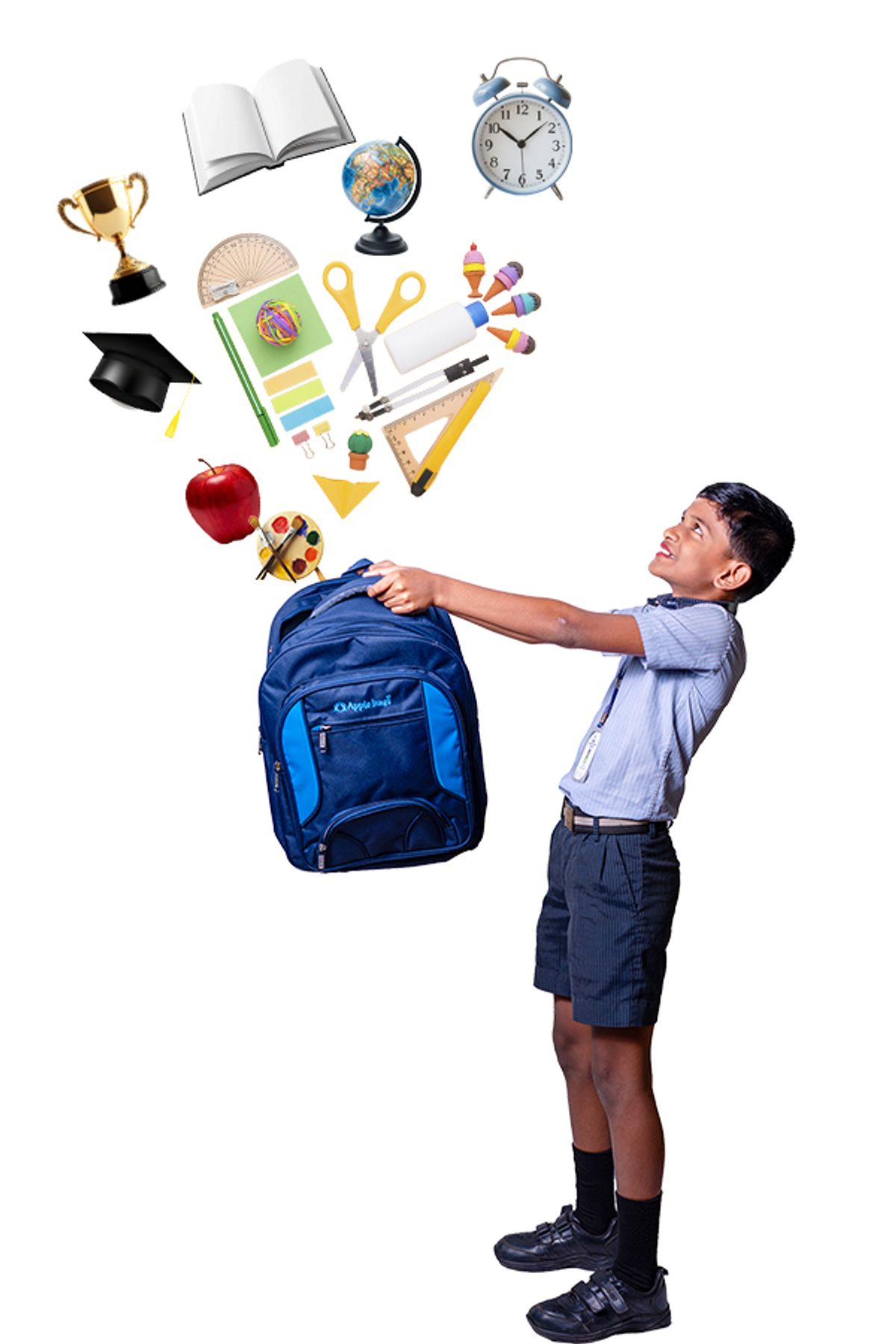 child with laptop