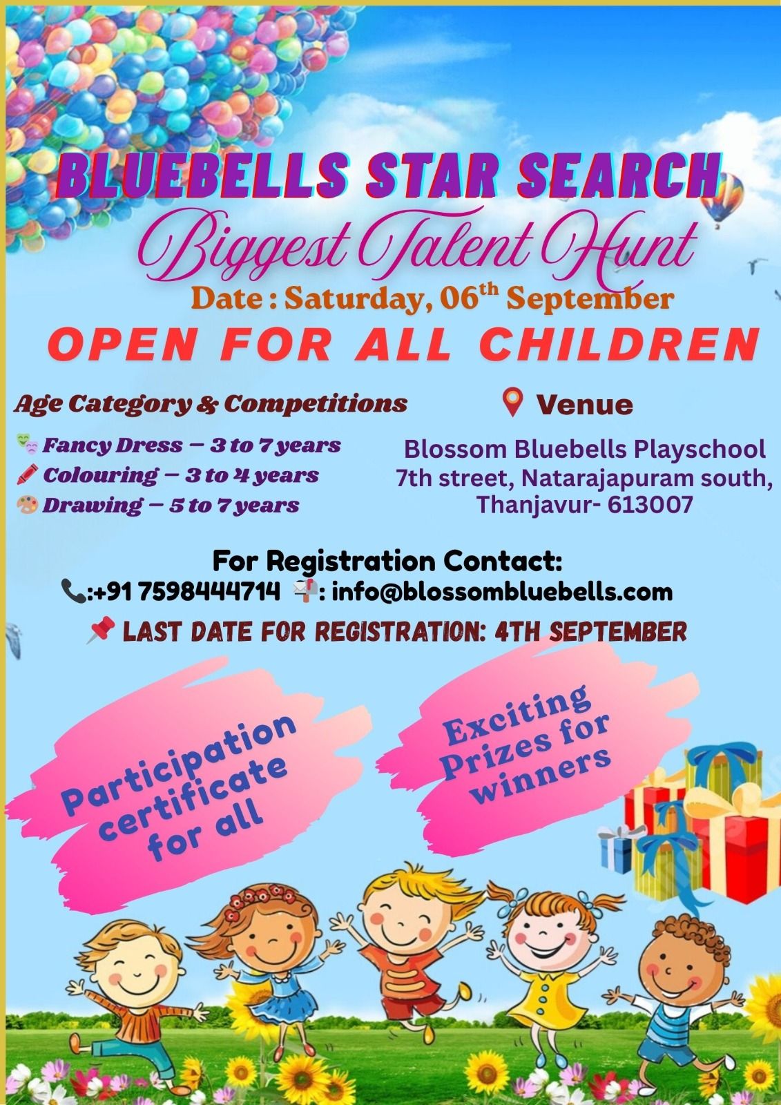 Bluebells Star Search
