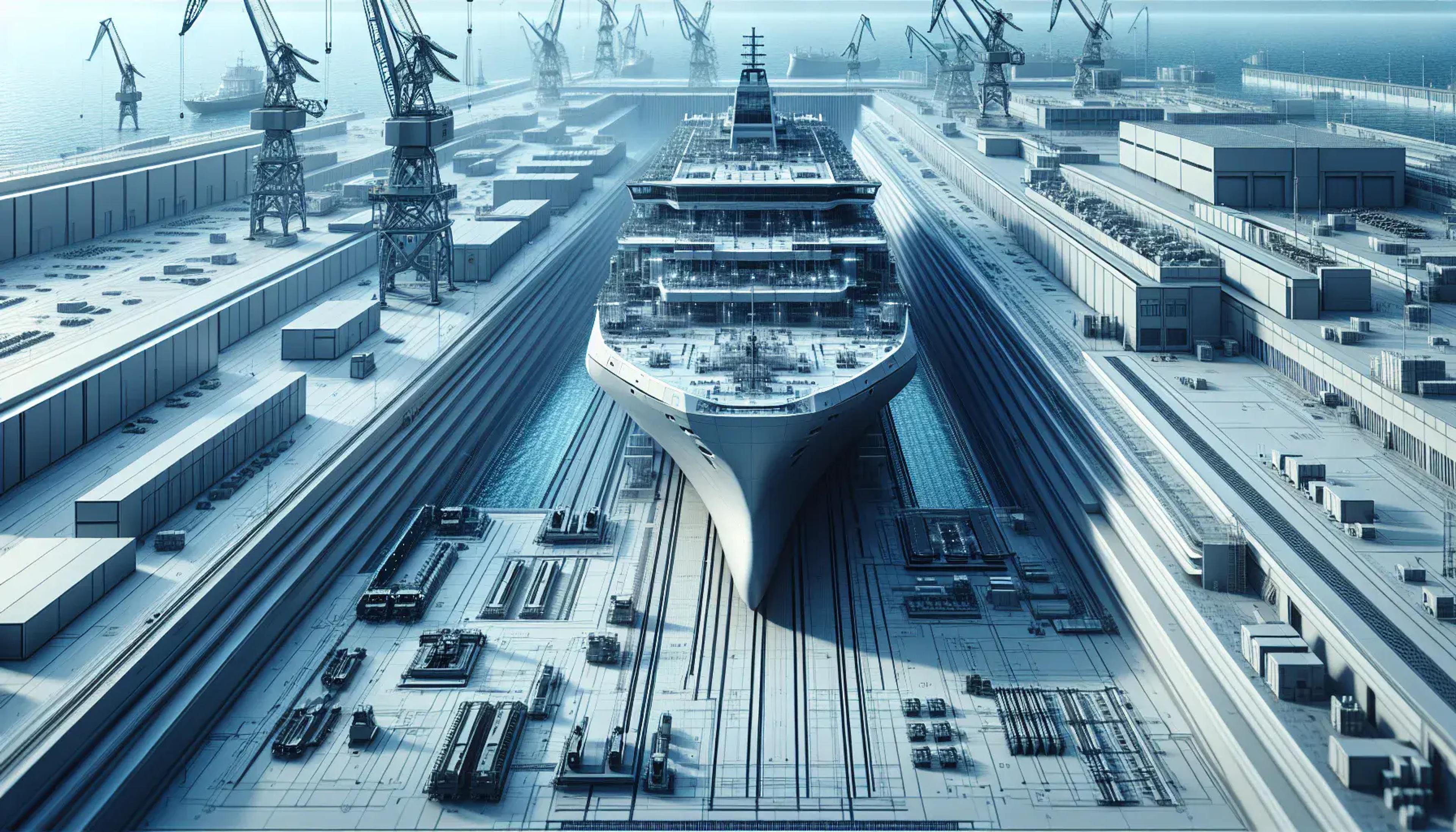 modern shipbuilding techniques