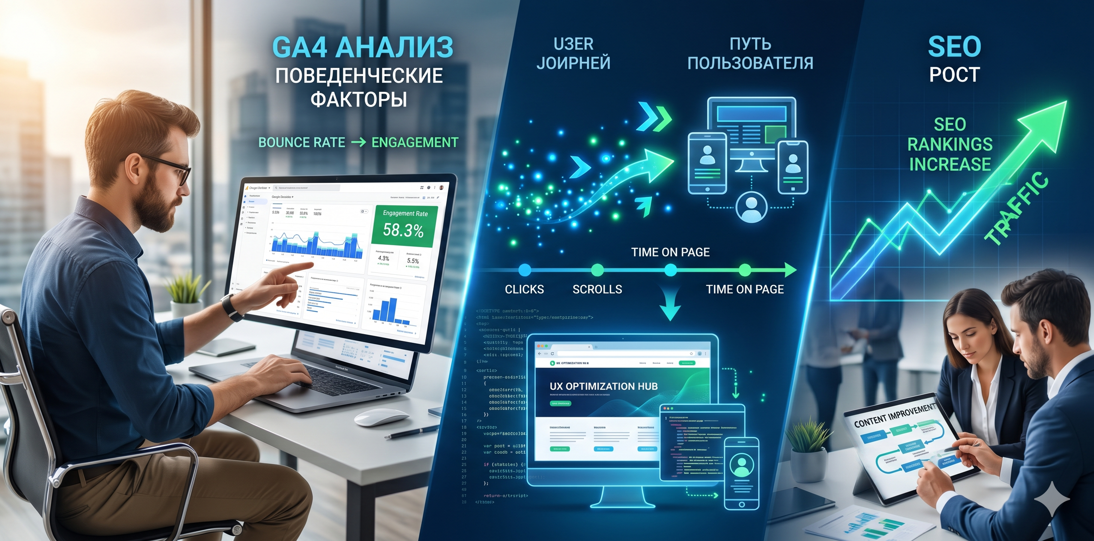 Анализ поведенческих факторов в Google Analytics 4 (GA4): Полное руководство