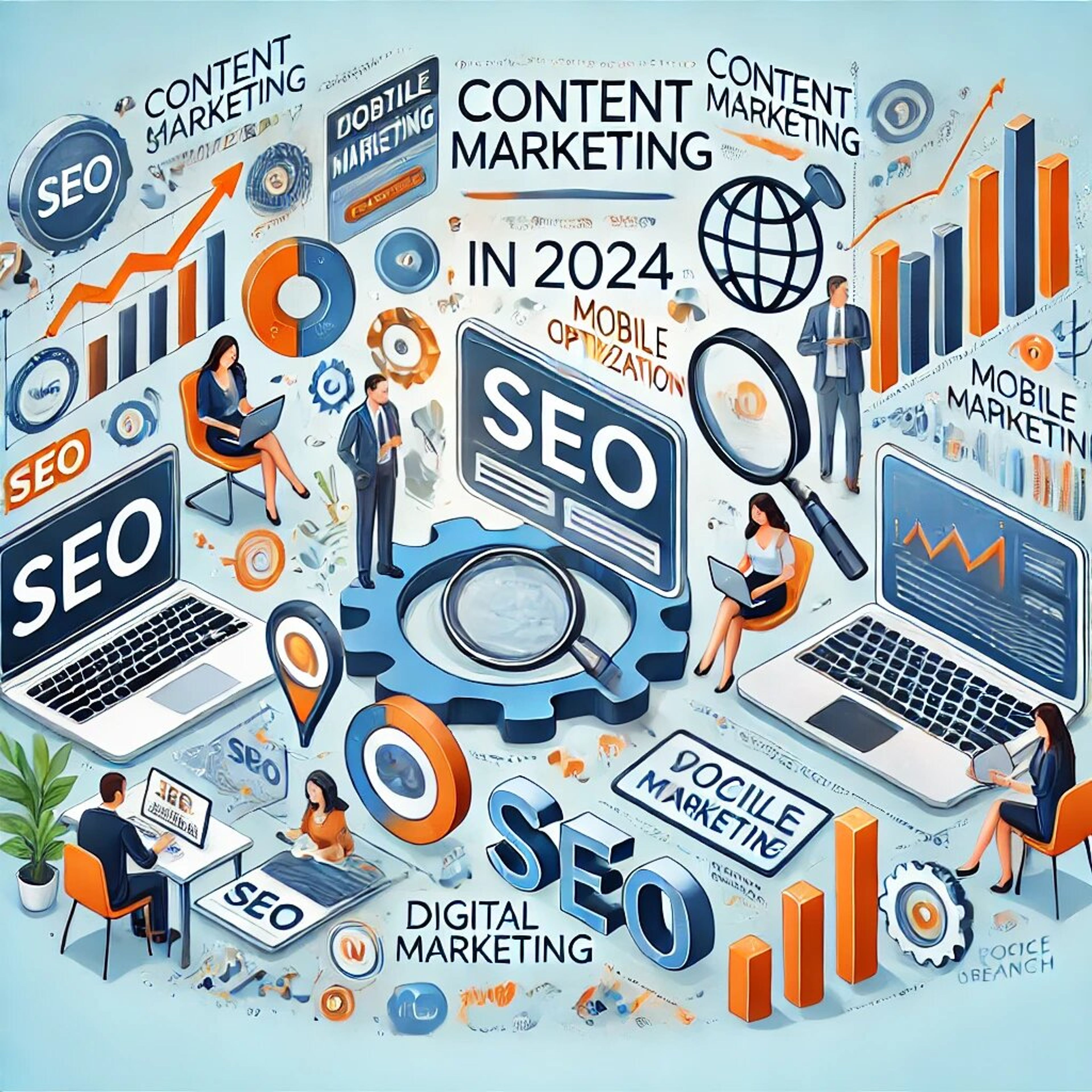 Контент-маркетинг в 2024 году: Как SEO меняет подход к созданию и продвижению контента