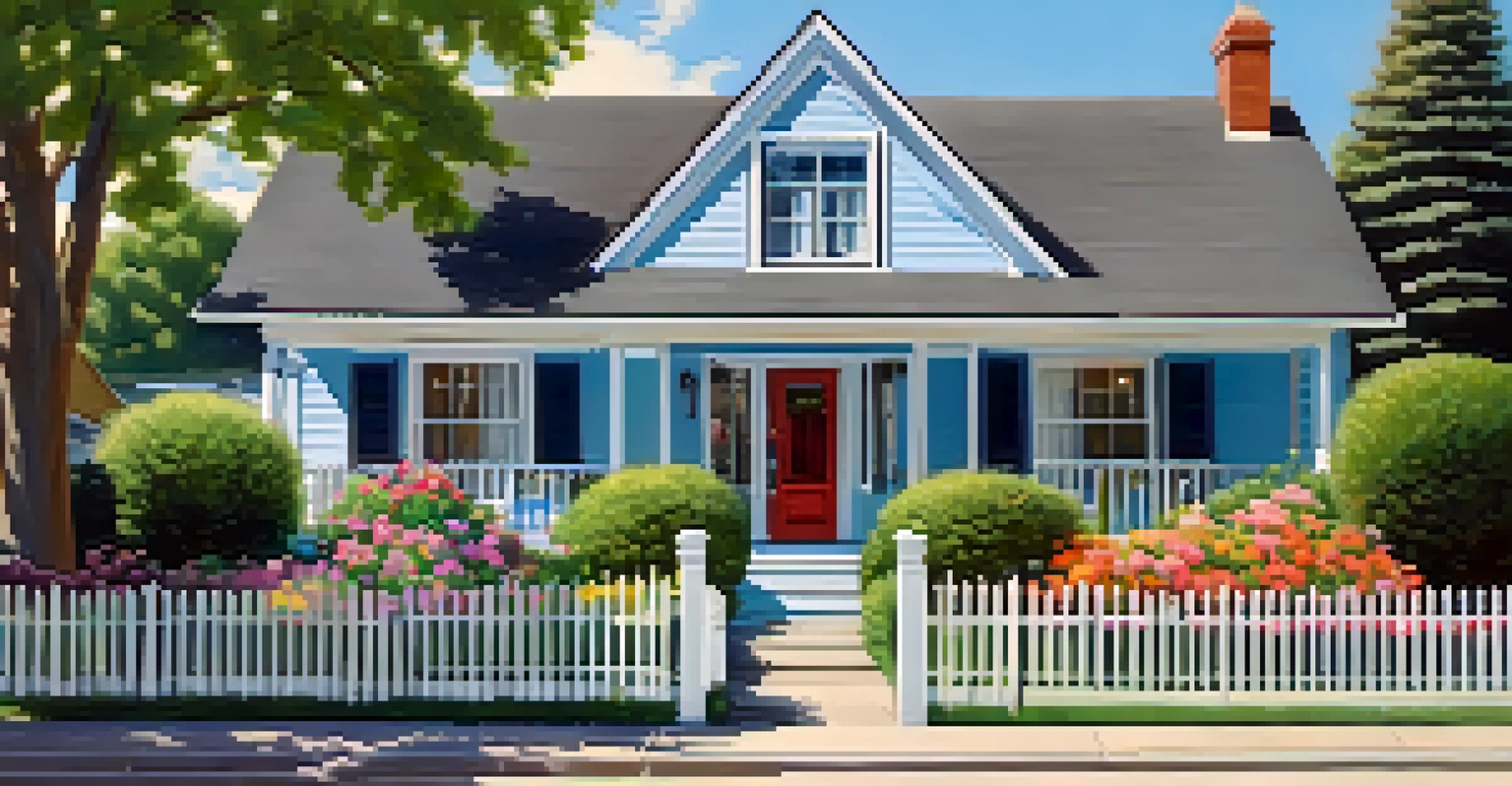 A charming suburban house with a garden in Salt Lake City.
