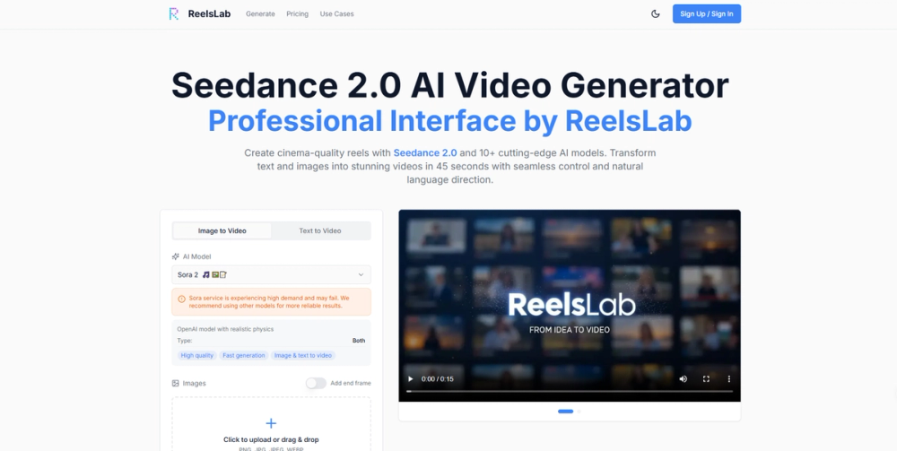 image of Seedance 2 Video Generator