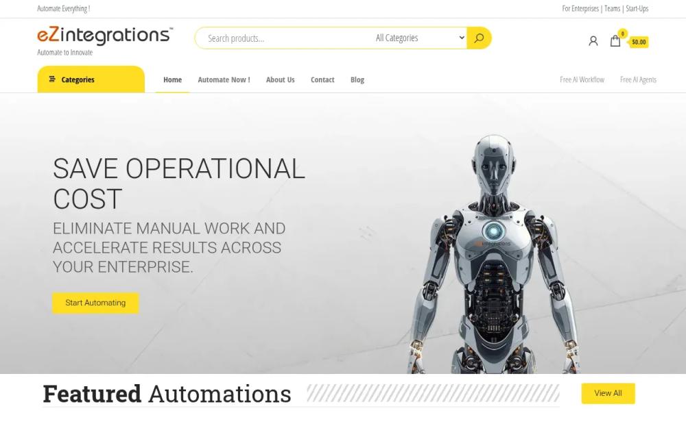 image of eZintegrations.ai