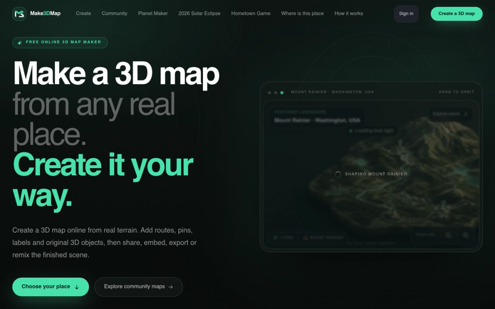 image of Make3DMap