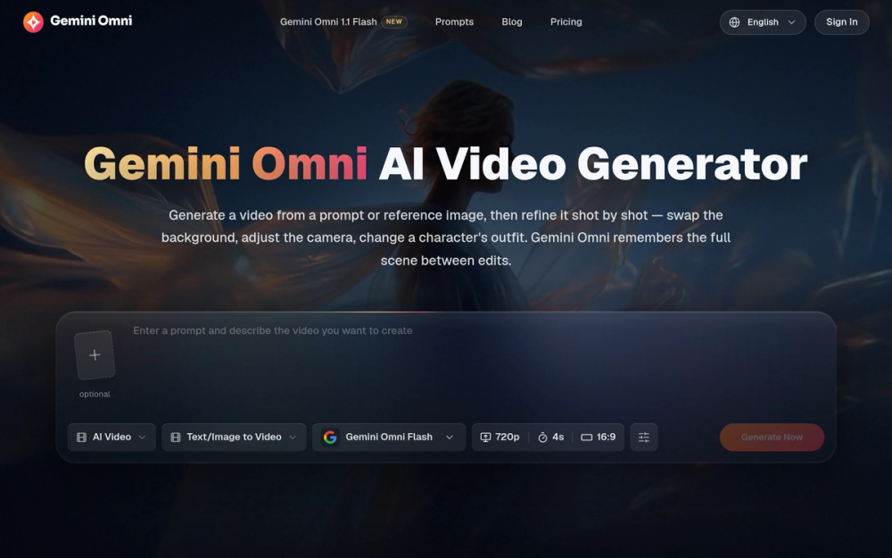image of Gemini Omni