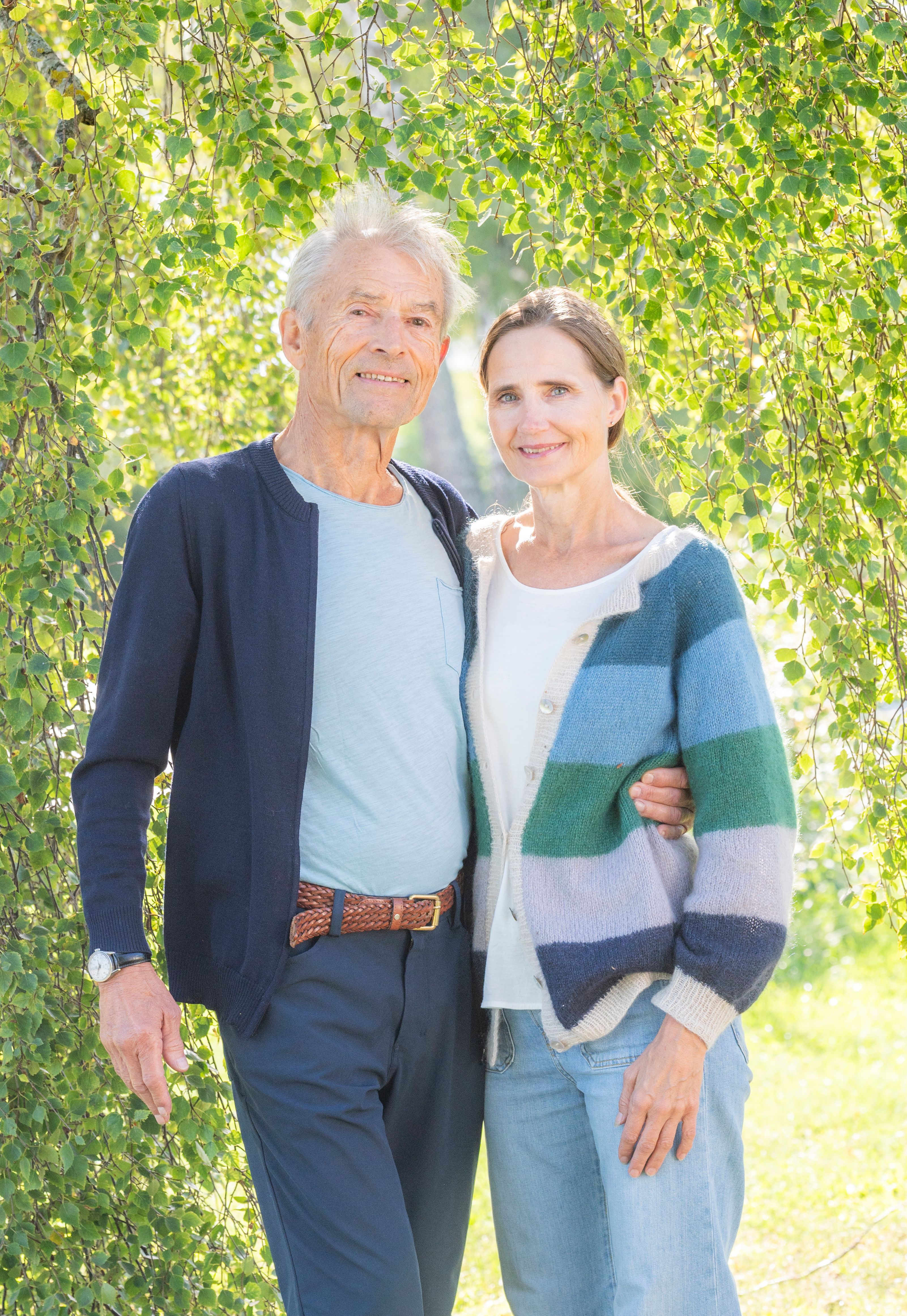 Sandra Jyoti Marjala & J. Sunder Halvorsen (Portrett)