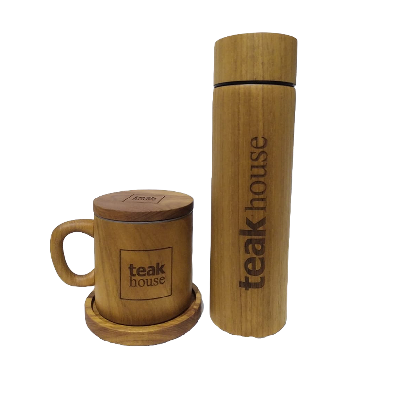 Souvenir Kantor - Wooden Mug & Tumbler