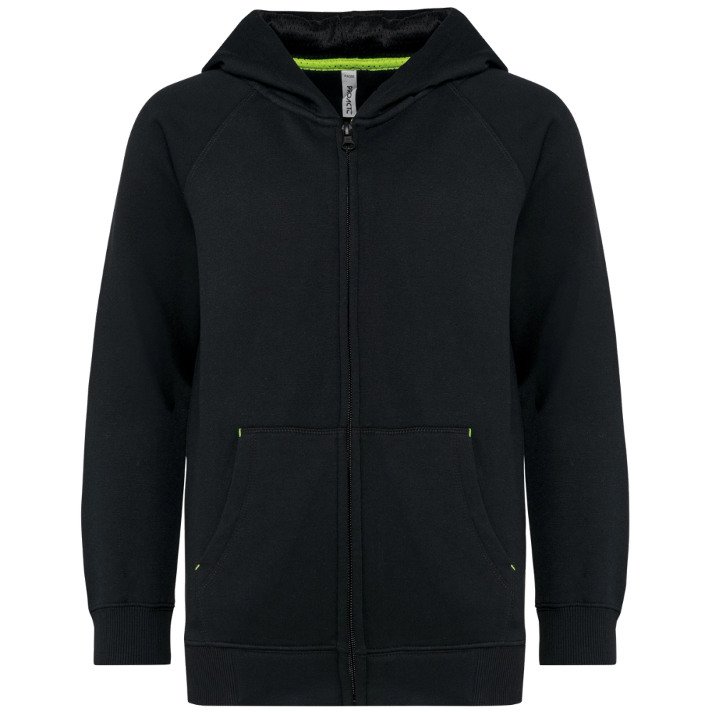 Veste zippée à capuche enfant — photo 1