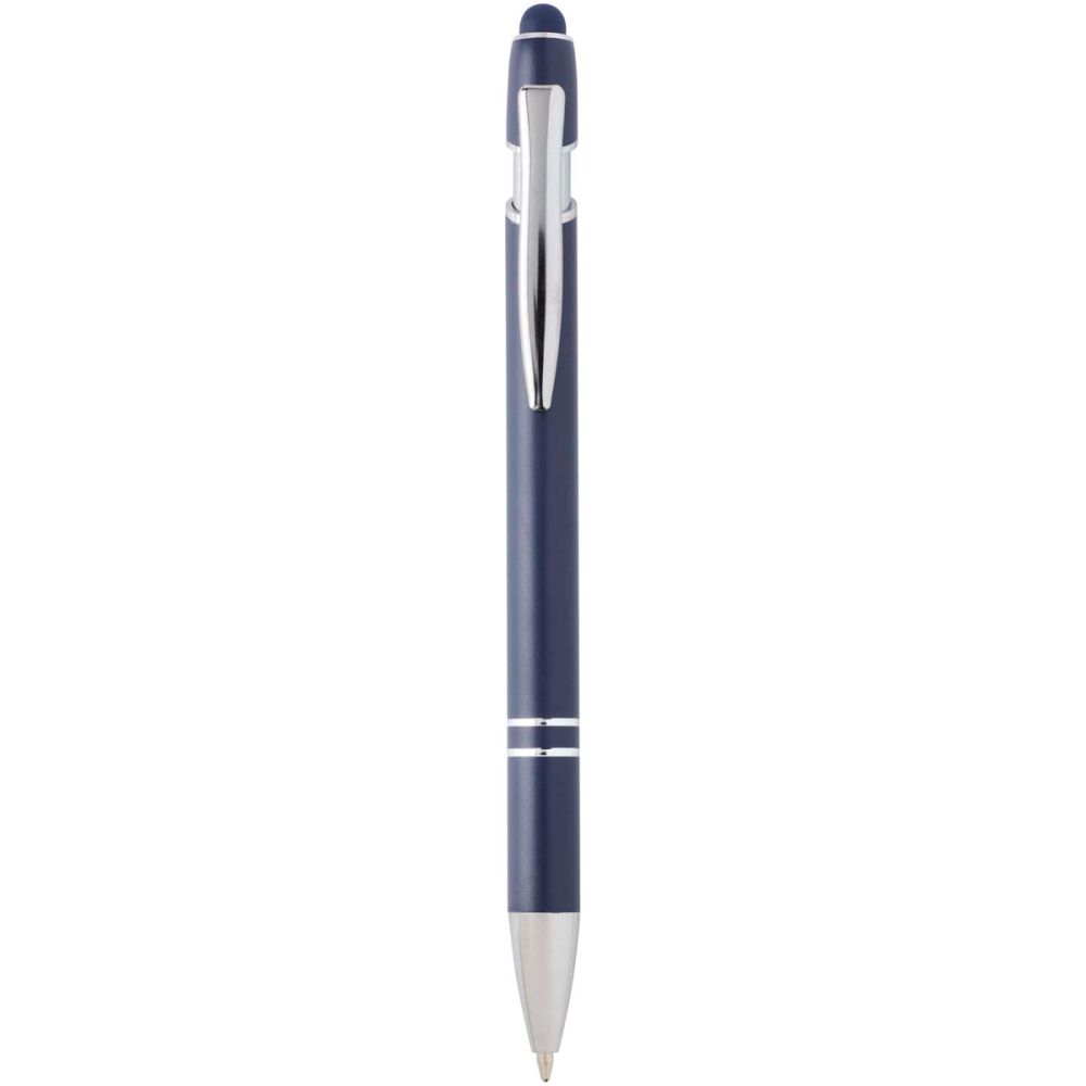 Stylo bille Kish avec finition argentée (encre bleue) — photo 1
