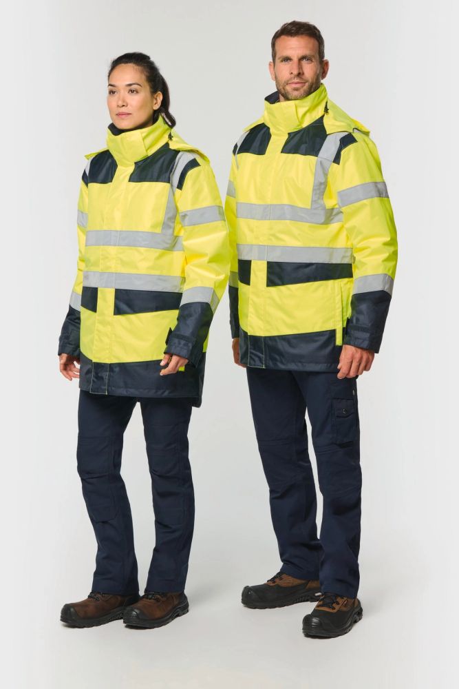 Parka de sécurité recyclée 4 en 1 unisexe — photo 1