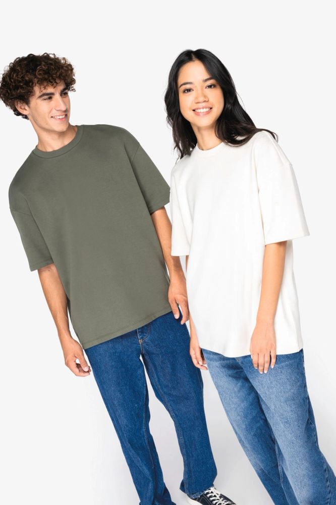 T-shirt écoresponsable oversize French Terry unisexe — photo 1