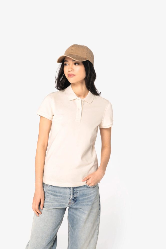 Polo écoresponsable maille piquée femme — photo 1