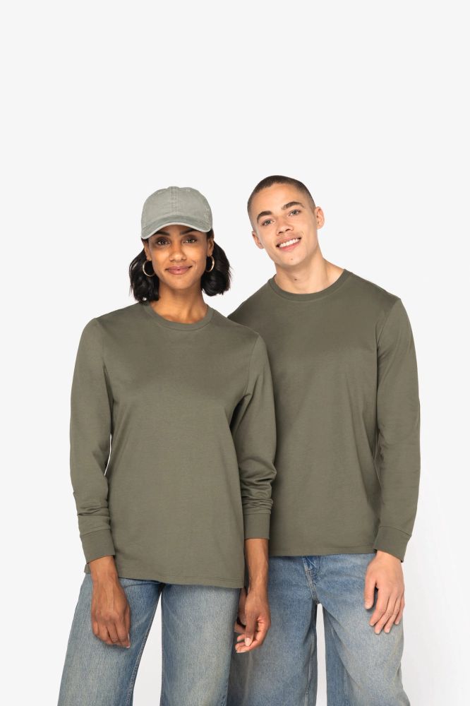 T-shirt écoresponsable manches longues unisexe — photo 1