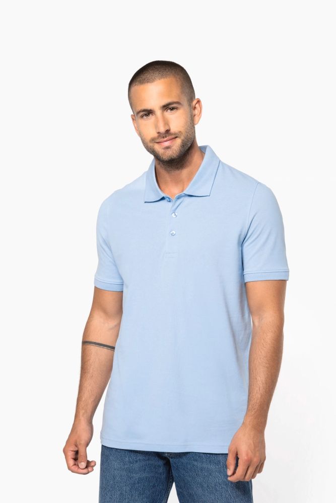 Polo piqué manches courtes homme — photo 1