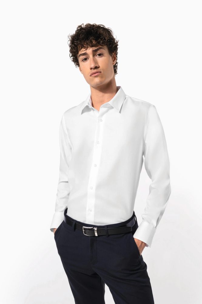 Chemise manches longues sans repassage — photo 1