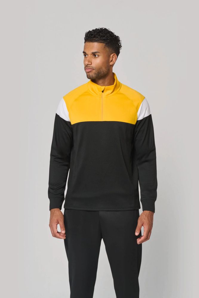 Sweat d'entrainement 1/4 zip unisexe — photo 1