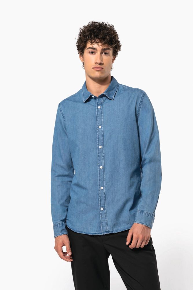 Chemise denim homme — photo 1