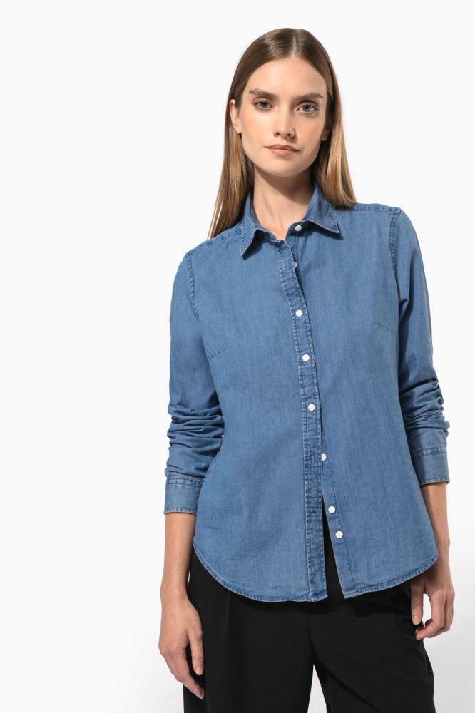 Chemise denim femme — photo 1