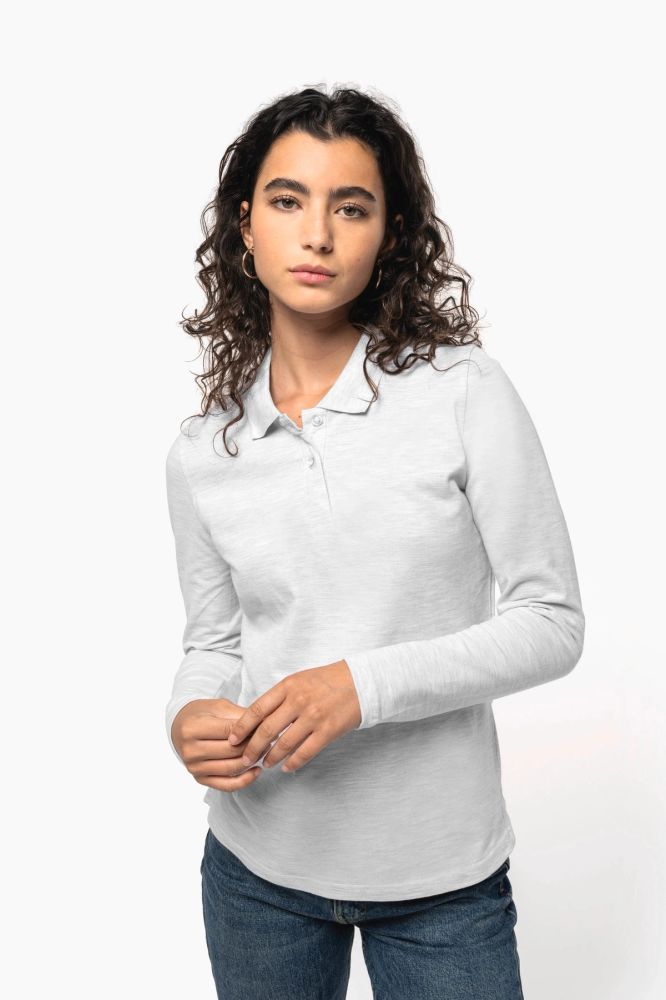 Polo manches longues femme — photo 1