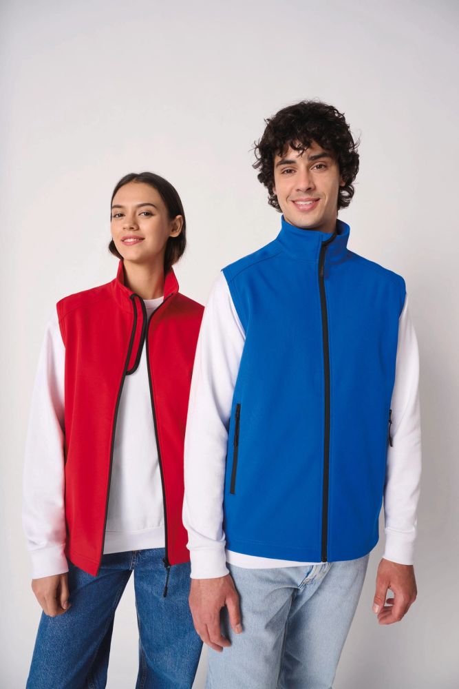 Bodywarmer softshell 2 couches unisexe — photo 1