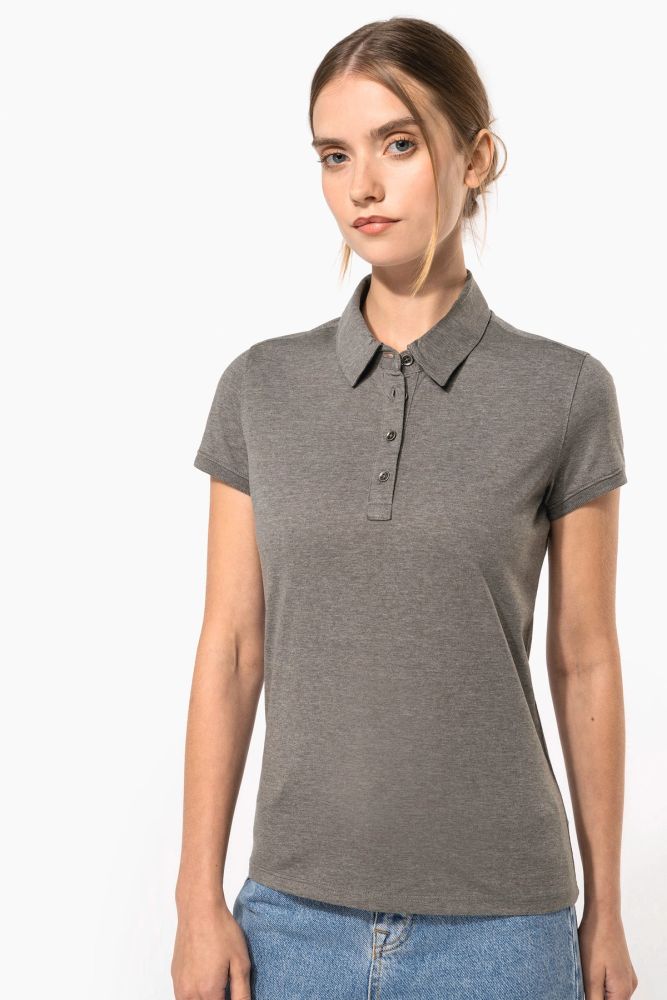 Polo jersey manches courtes femme — photo 1