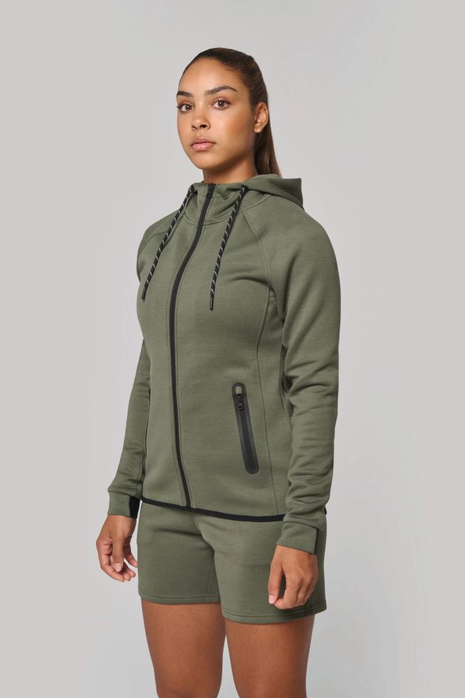 Veste à capuche performance femme — photo 1