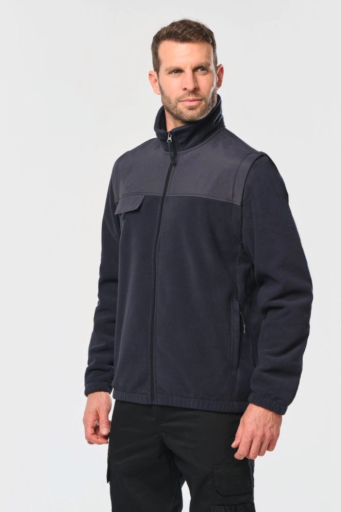 Veste polaire manches amovibles homme — photo 1