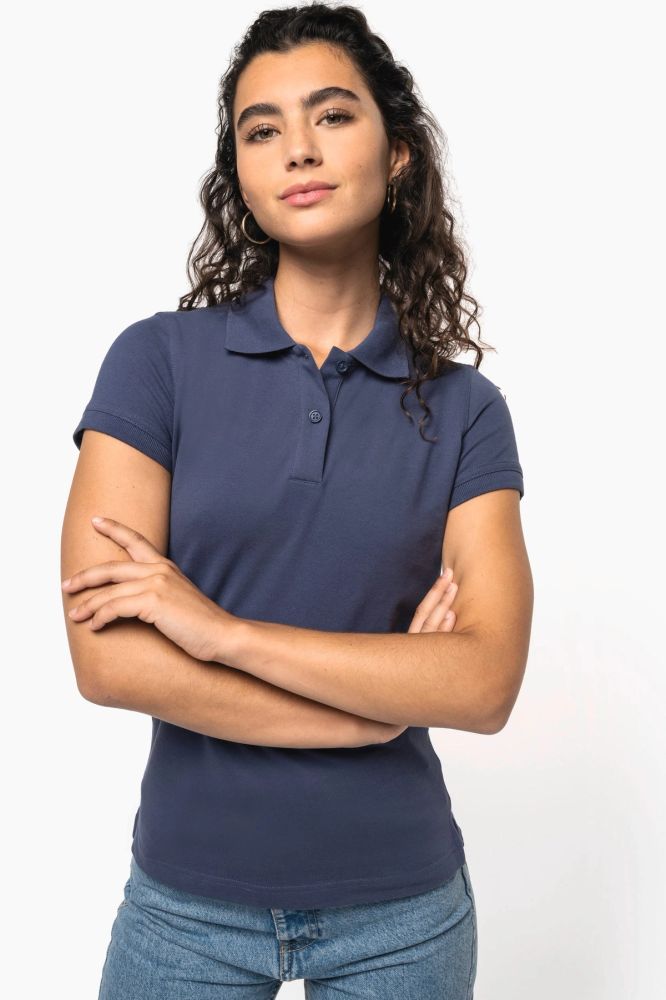 Polo piqué manches courtes femme — photo 1