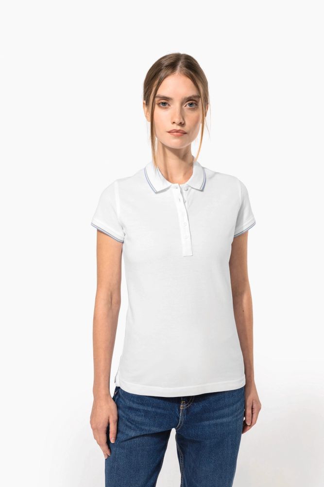 Polo manches courtes femme — photo 1