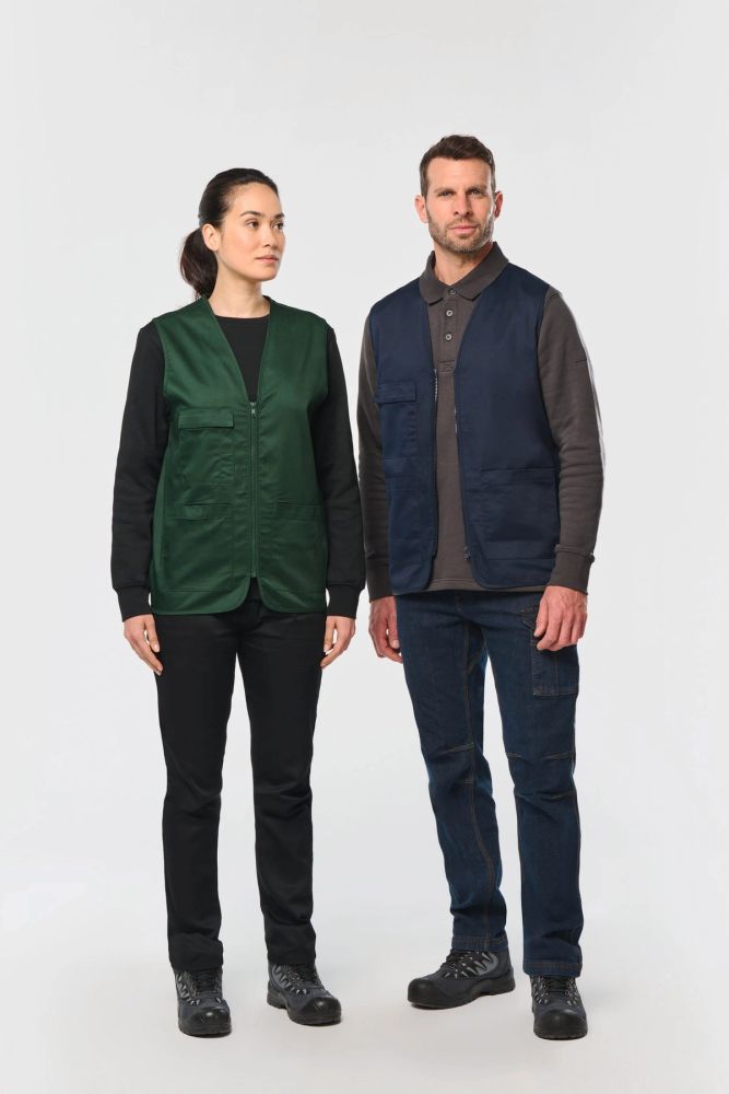 Gilet polycoton multipoches unisexe — photo 1