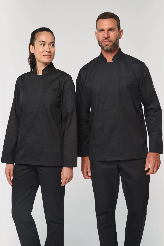 Veste de cuisine écoresponsable manches longues unisexe — photo 1