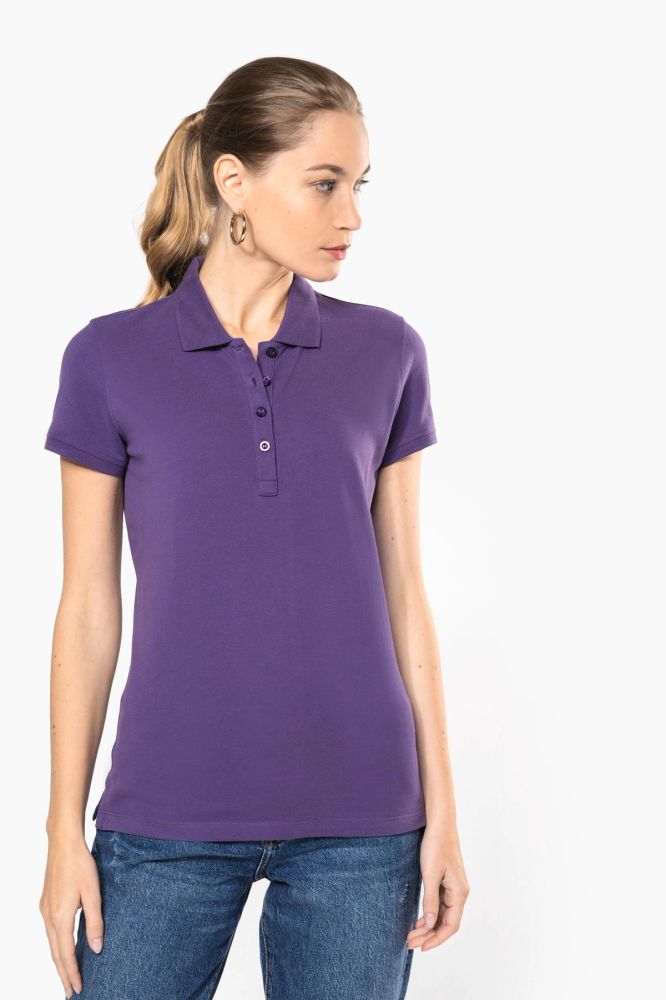 Polo piqué manches courtes femme — photo 1