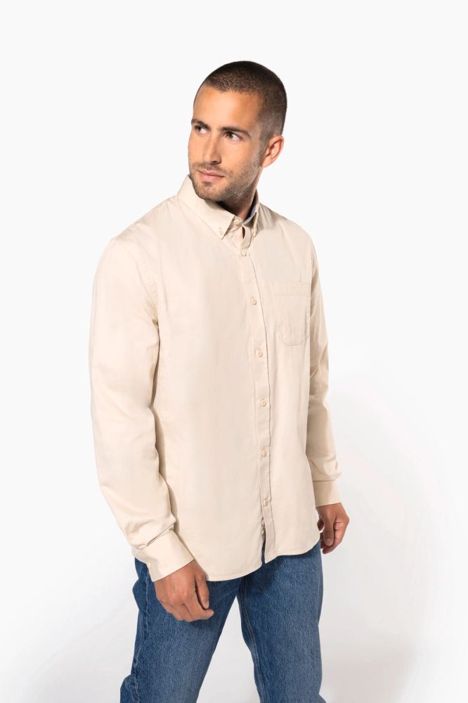 Chemise coton manches longues Nevada homme — photo 1