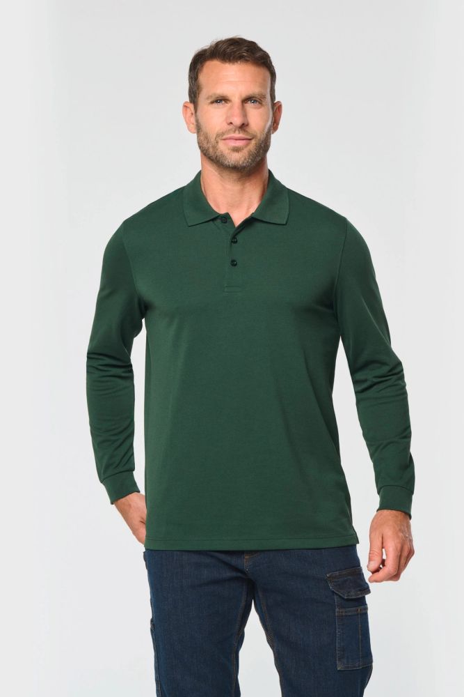 Polo manches longues homme — photo 1