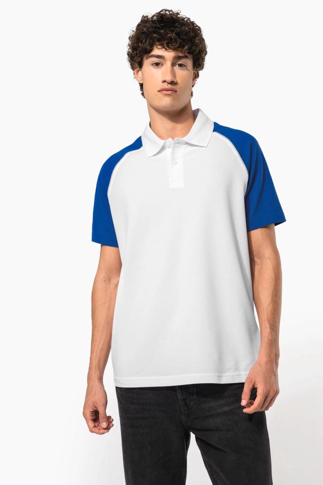 Polo baseball manches courtes — photo 1