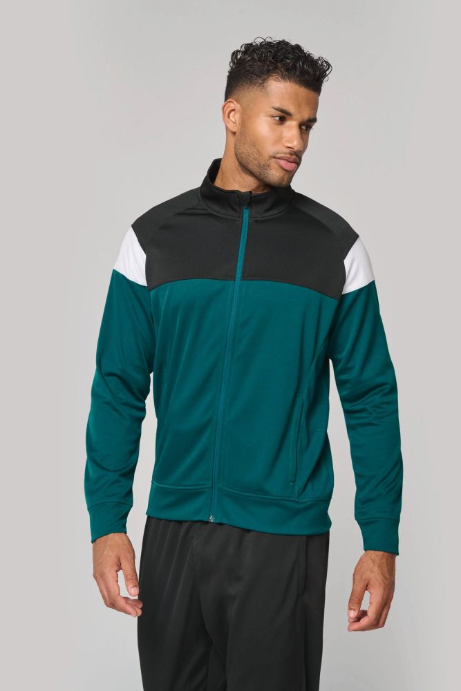 Veste de survêtement zippée unisexe — photo 1