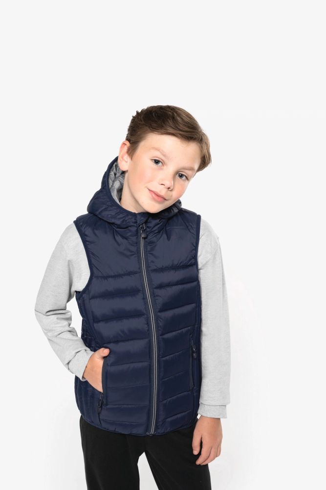 Bodywarmer à capuche enfant — photo 1