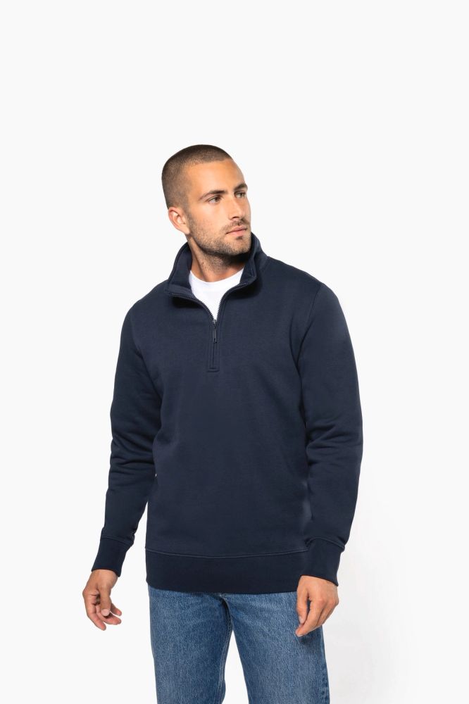 Sweat-shirt col zippé homme — photo 1