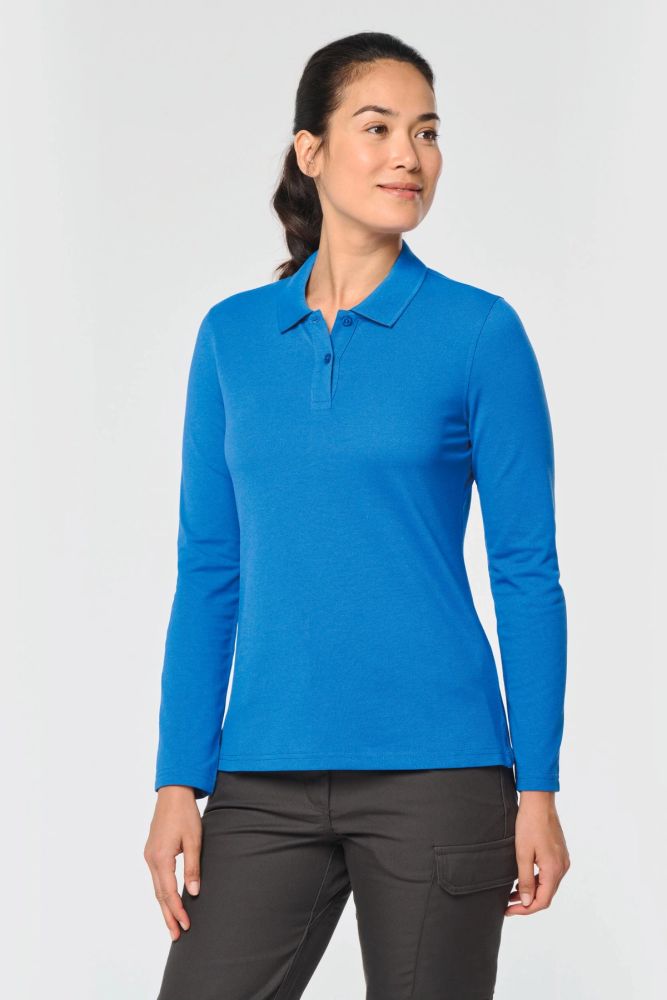 Polo manches longues femme — photo 1