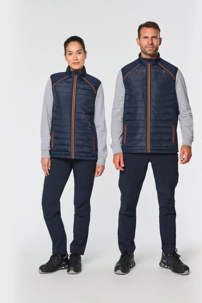Bodywarmer Day To Day bi-matière unisexe — photo 1
