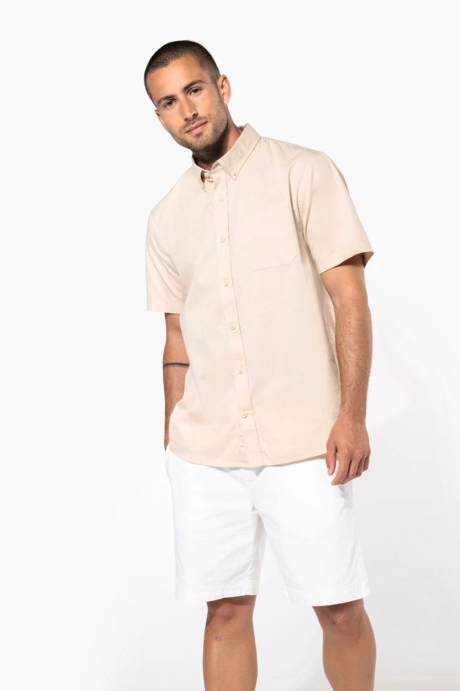 Chemise coton manches courtes Ariana III homme — photo 1