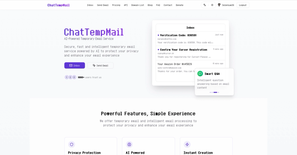 image of ChatTempMail image of ChatTempMail