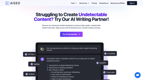 AISEO - Your AI writer for SEO