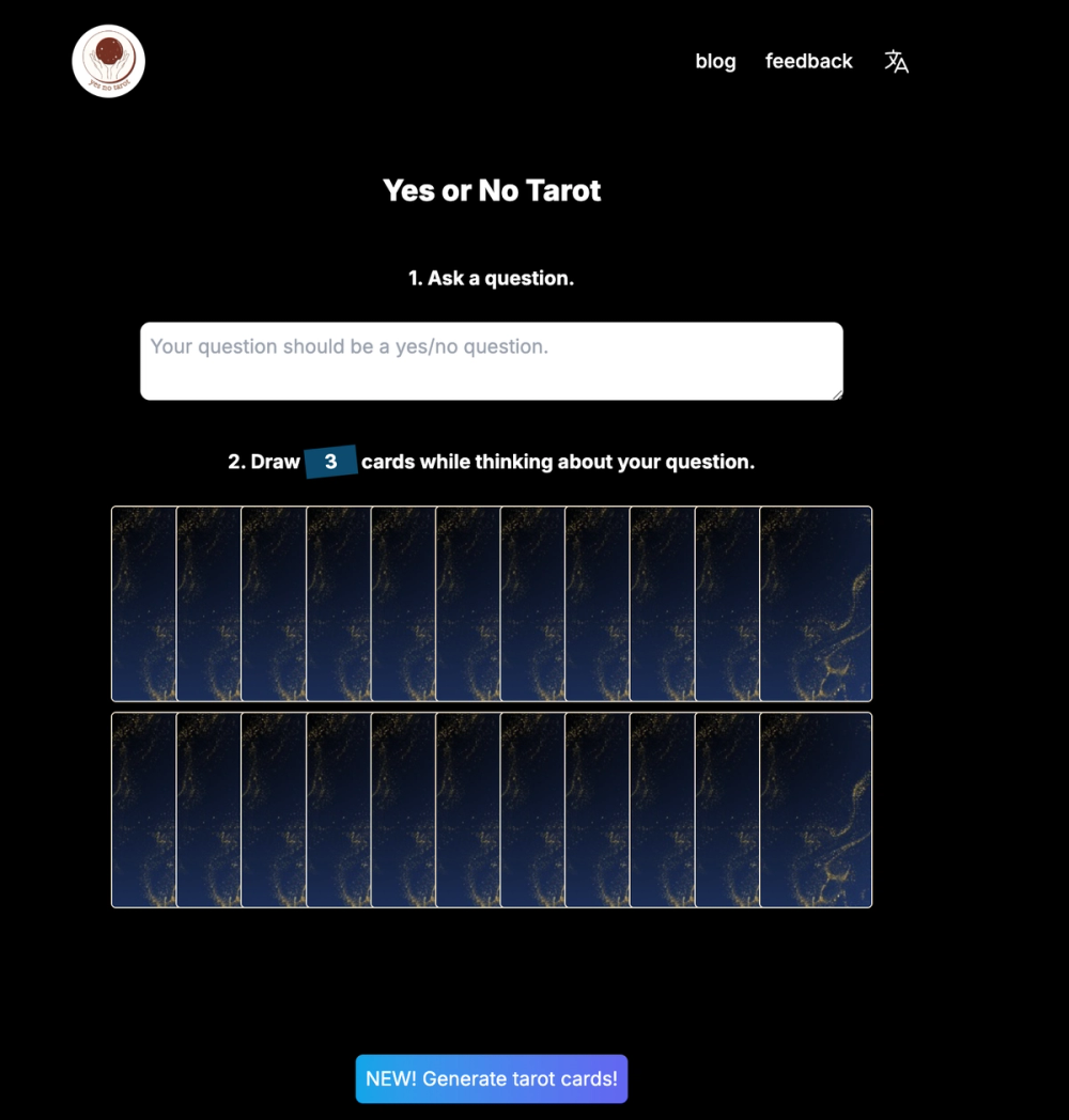 image of Yes or No AI Tarot