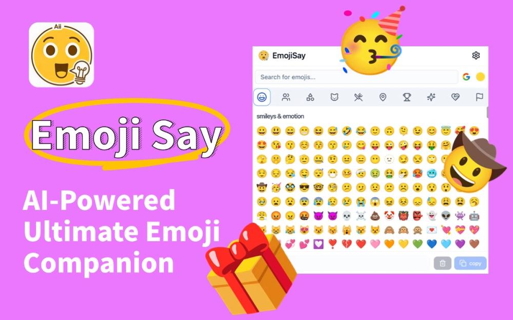 EmojiSay AI-Powered Ultimate Emoji Companion