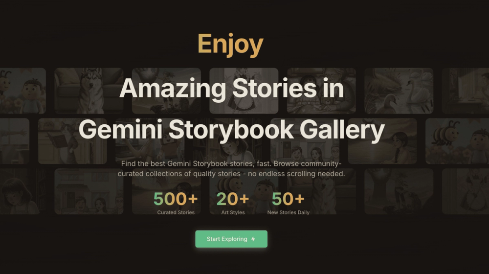 image of Gemini Storybook Gallery