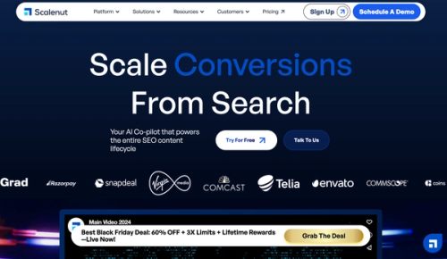 Scalenut - AI powered SEO and Content Marketing Platform