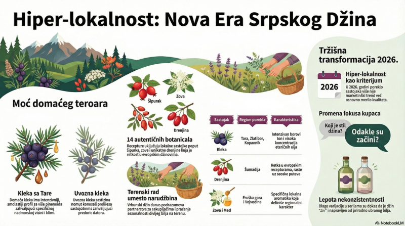 Džin koji miriše na Taru, hiper-lokalnost kao novi standard kvaliteta