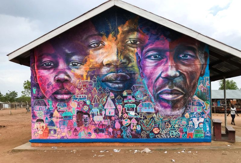 Bidibidi Refugee Settlement. © Artolution, Northern Uganda